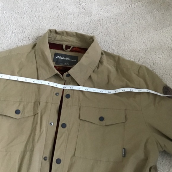 Eddie Bauer fleece lined shacket - Picture 6 of 8